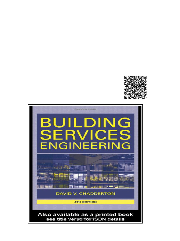 Building Services Engineering 4th Edition D. Chadderton | PDF ...