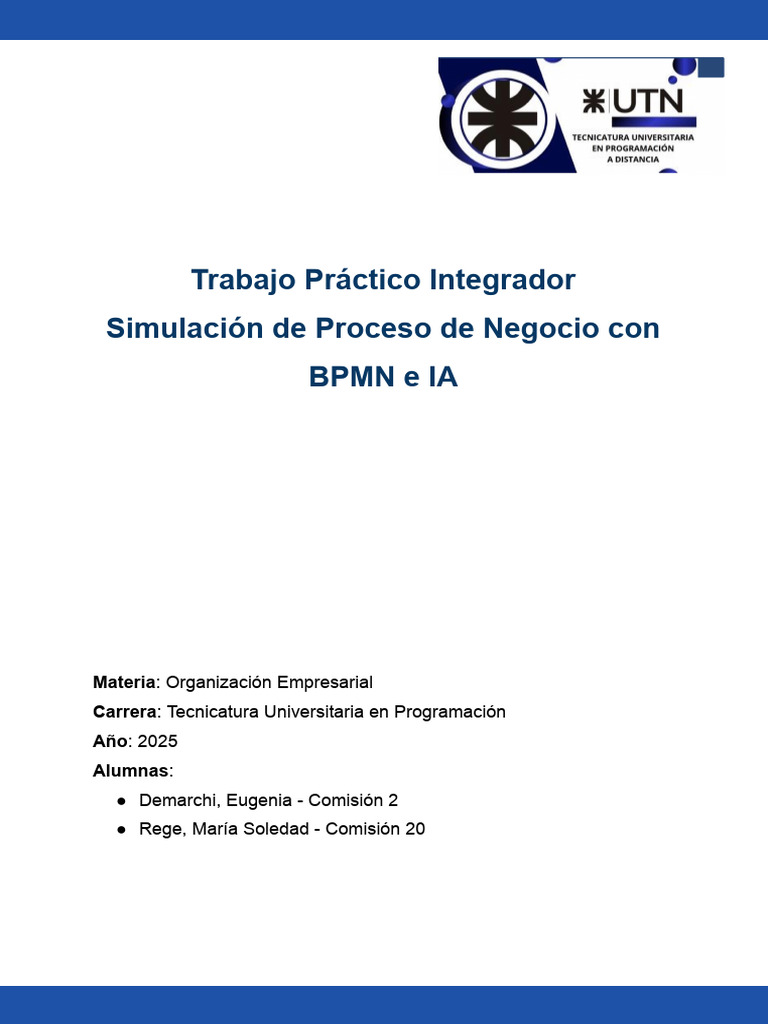 Integrador Organización Empresarial | PDF | Internet Bot | Informática
