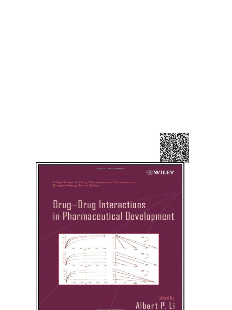 (Ebook) Drug-Drug Interactions in Pharmaceutical Development (Wiley ...