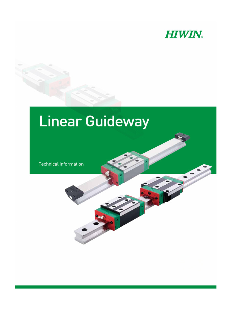 HIWIN Linear Guideway RG Series | PDF
