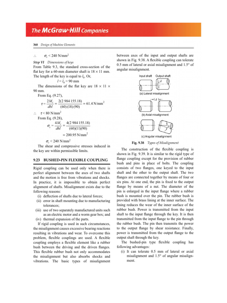 V. B. Bhandari - Design of Machine Elements-Tata McGraw-Hill (2010) | PDF
