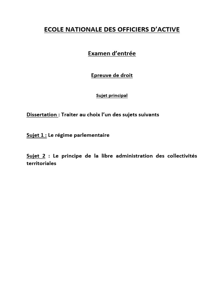 Enoa Droit | PDF