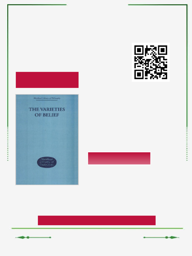 Varieties of Belief Muirhead Library of Philosophy Paul Helm ebook ...
