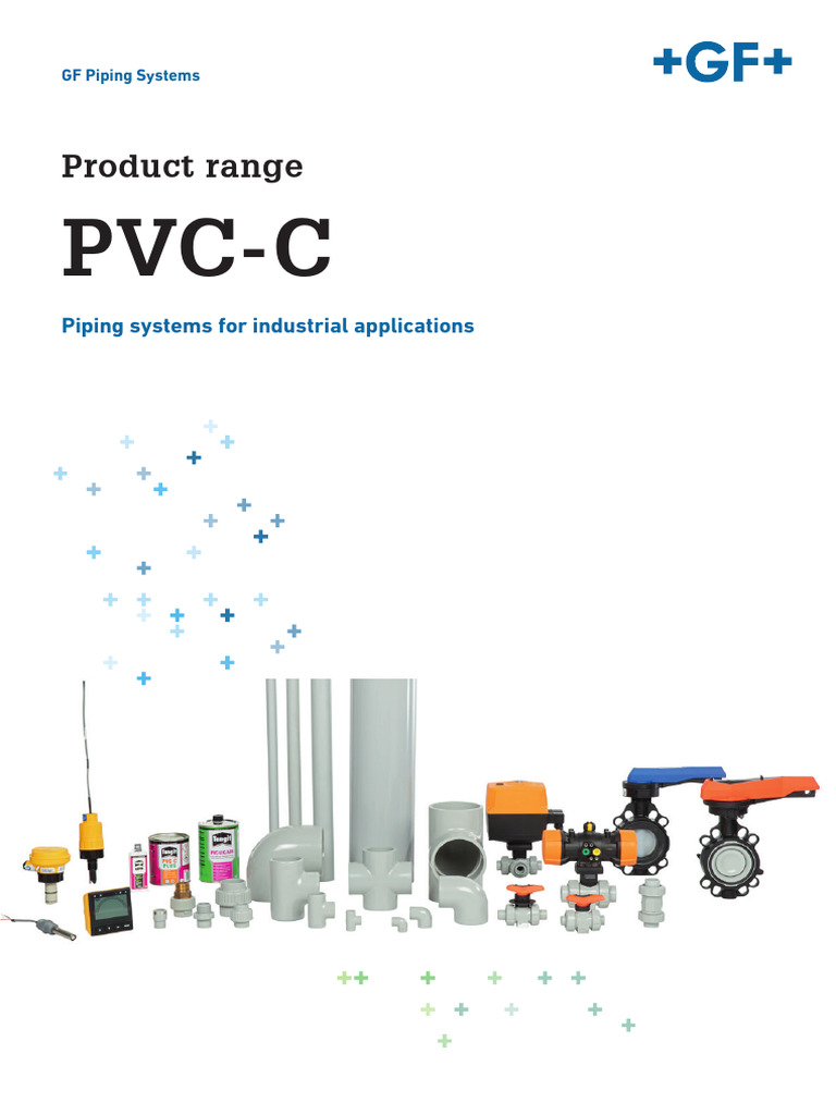 Gfps 00025 Product Range PVC C en | PDF | Valve | Pipe (Fluid Conveyance)