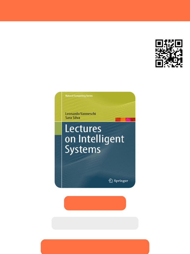 Lectures On Intelligent Systems 1st Edition Leonardo Vanneschi Sara ...