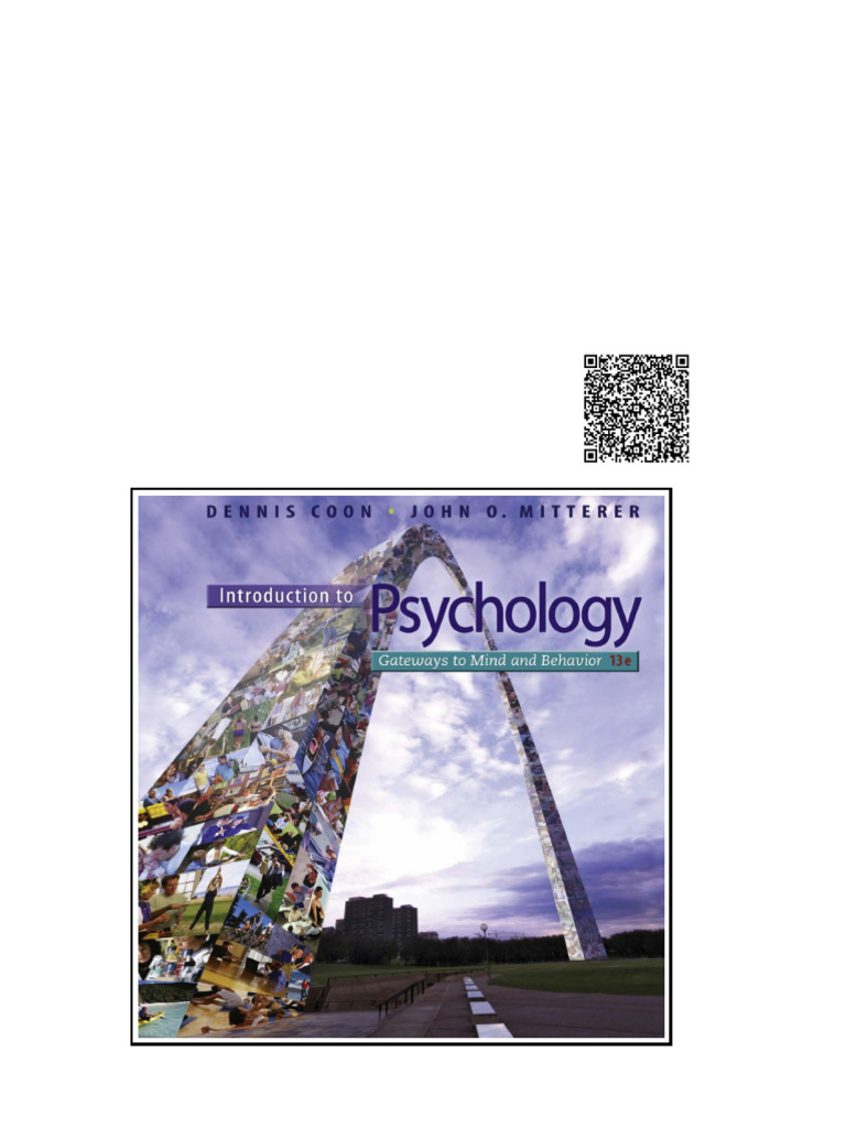 Introduction To Psychology Gateways To Mind and Behavior 13th Edition ...