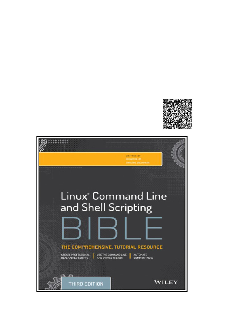 Linux Command Line and Shell Scripting Bible 3rd Edition Richard Blum ...
