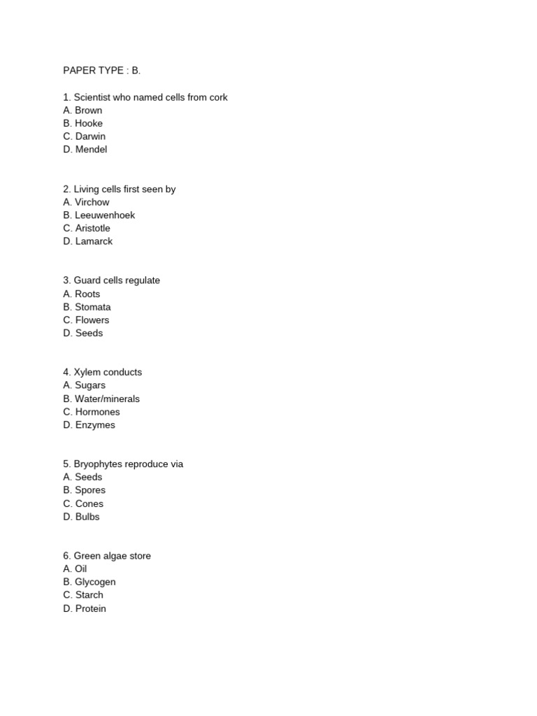 Insight Tutorials Bio 101 Questions | PDF | Flowers | Seed