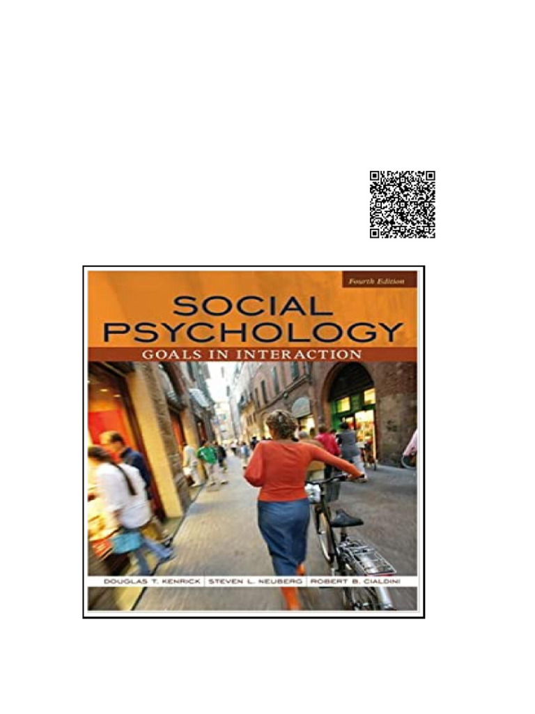 Social Psychology Goals in Interaction 4th | PDF