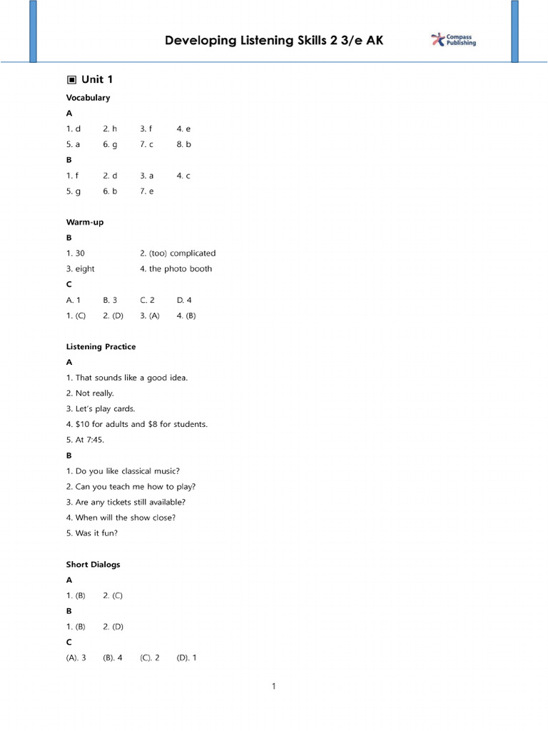 DLS 2 - 3e - AK | PDF