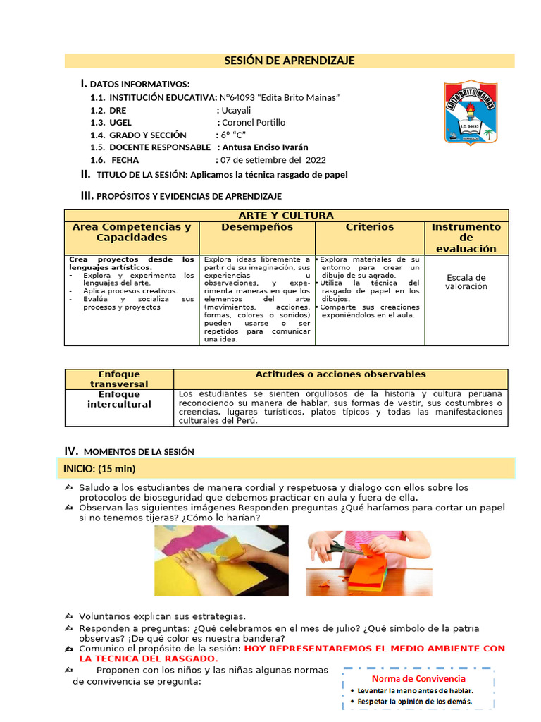 07-Set-Ayc-Técnica Del Rasgado de Papel | PDF