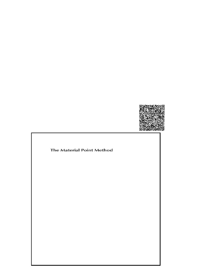 The Material Point Method A Continuum Based Particle Method For Extreme ...