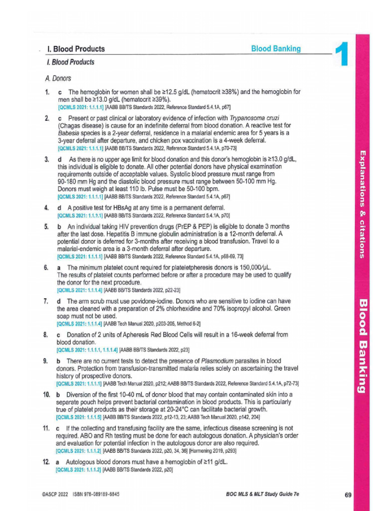 BB BOC 7th Answers | PDF