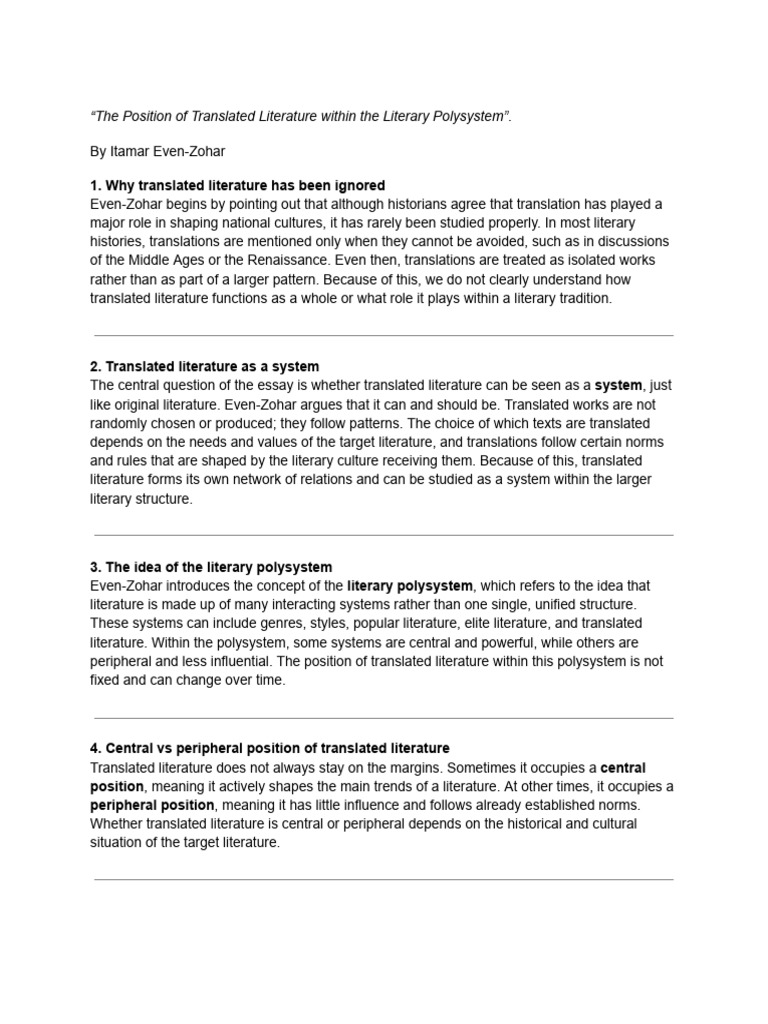 Translation Notes | PDF | Translations | Bible