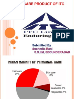 Personal Care Product of Itc