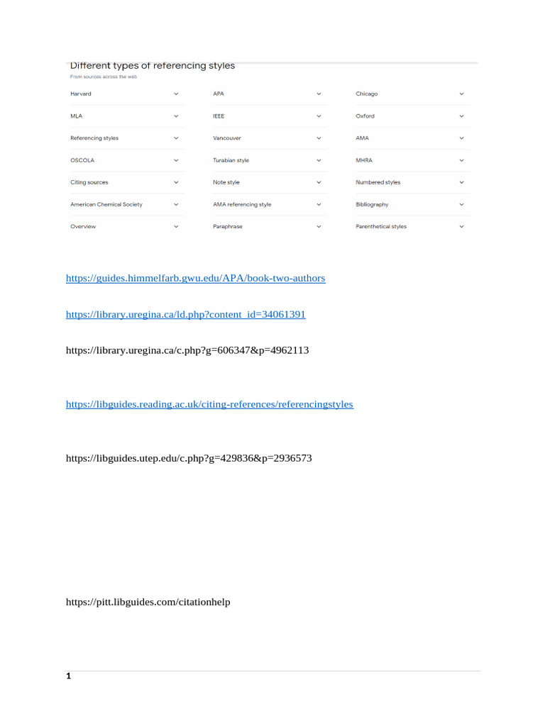 Reference Formatting Imp | PDF