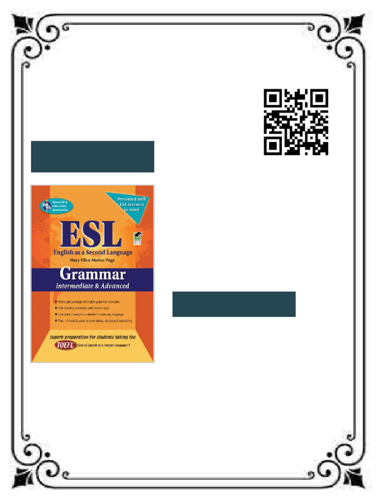 ESL Intermediate Advanced Grammar Mary Ellen Munoz Page Ebook Testbank ...