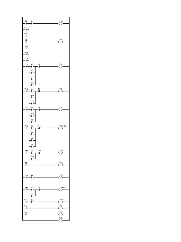 Ladder Diagram | PDF