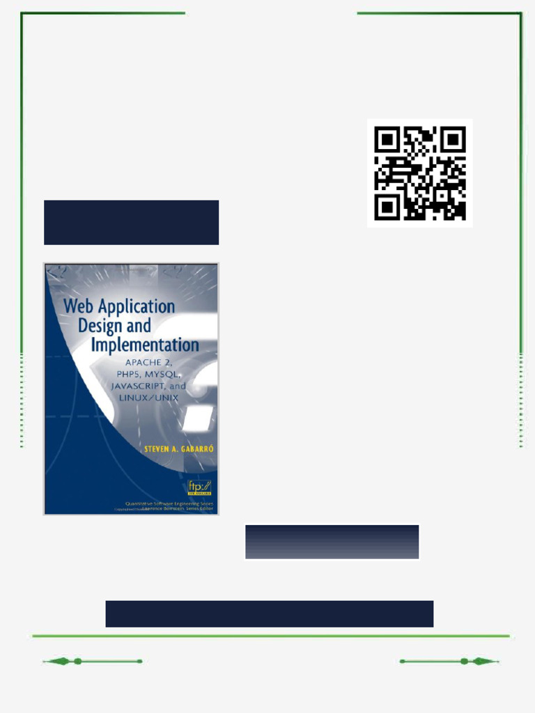 Web Application Design and Implementation Apache 2 PHP5 MySQL ...