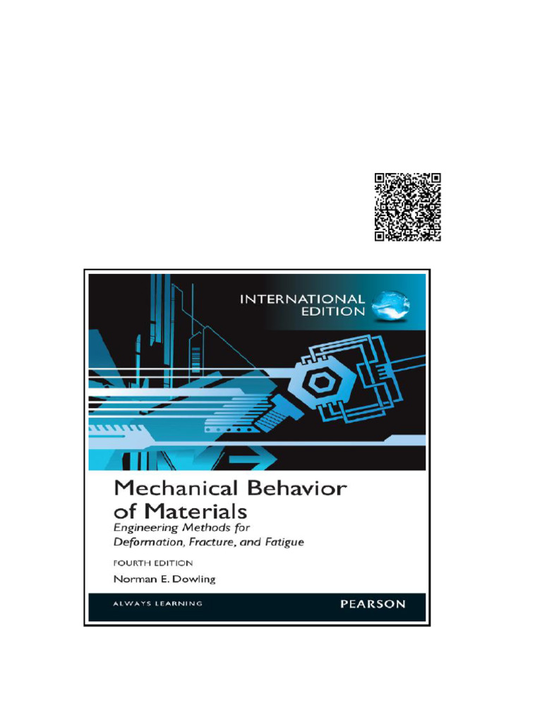 Mechanical Behavior of Materials 4th Edition | PDF | Multiculturalism ...