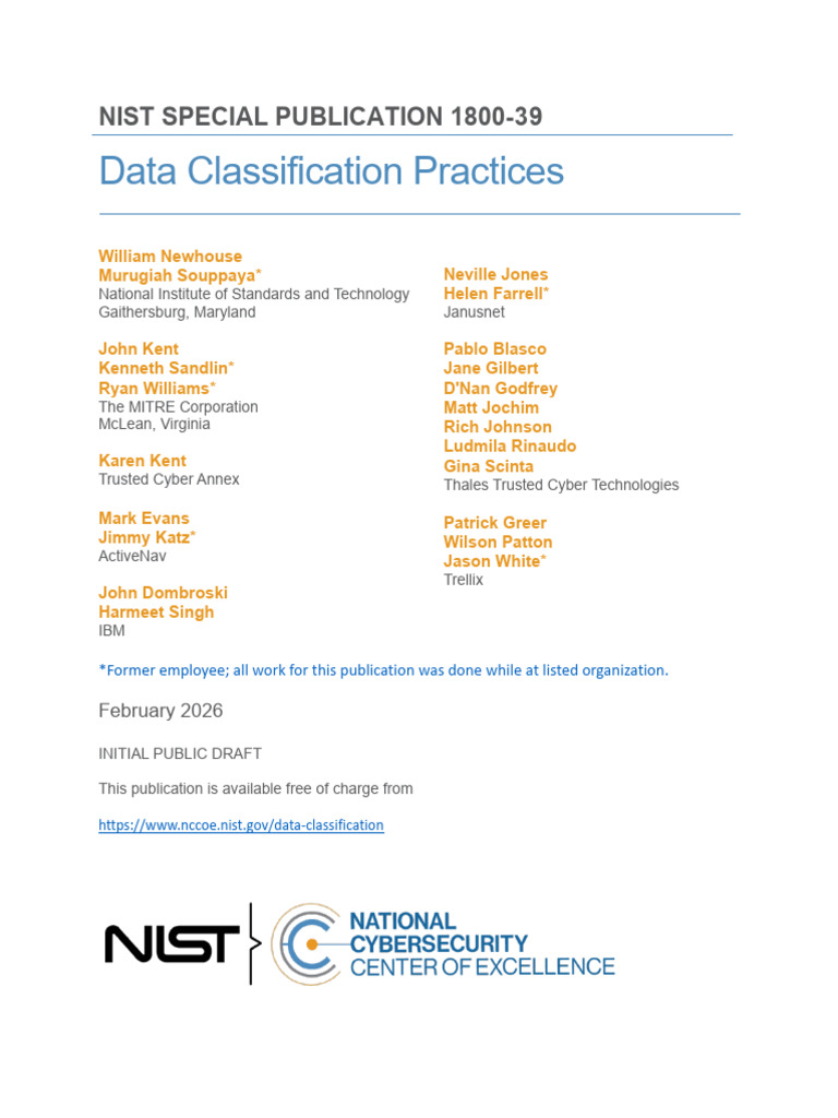 NIST - Data Classification | PDF | Computing | Information Technology