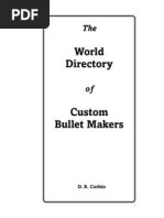 Corbin World Directory of Custom Bullet Makers 2001