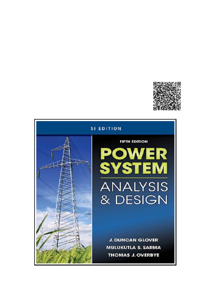 Cengage Learning Power System Analysis and Design SI Version 5th ...