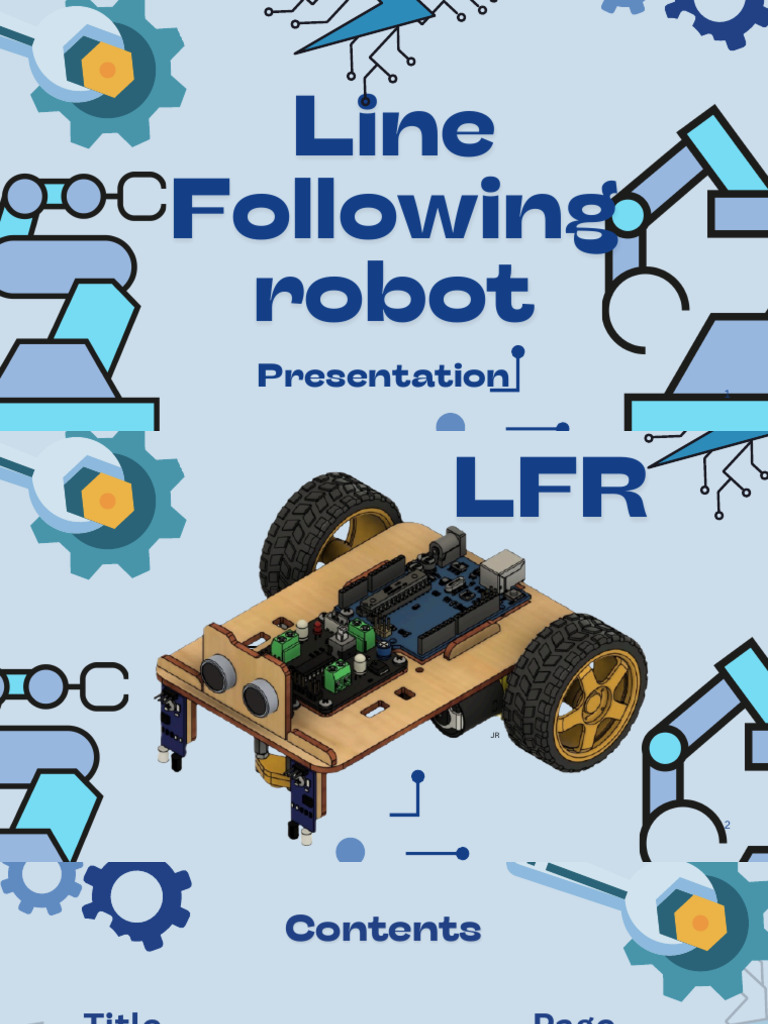 Line Following Robot A | PDF | Arduino | Infrared