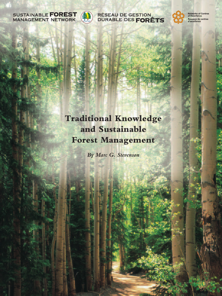 TK and Sustainable Forest Management | PDF | Sustainability | Knowledge