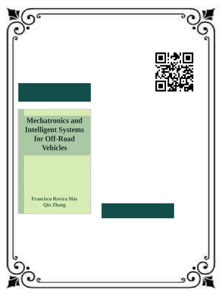 Mechatronics and Intelligent Systems for Off Road Vehicles 1st edition ...