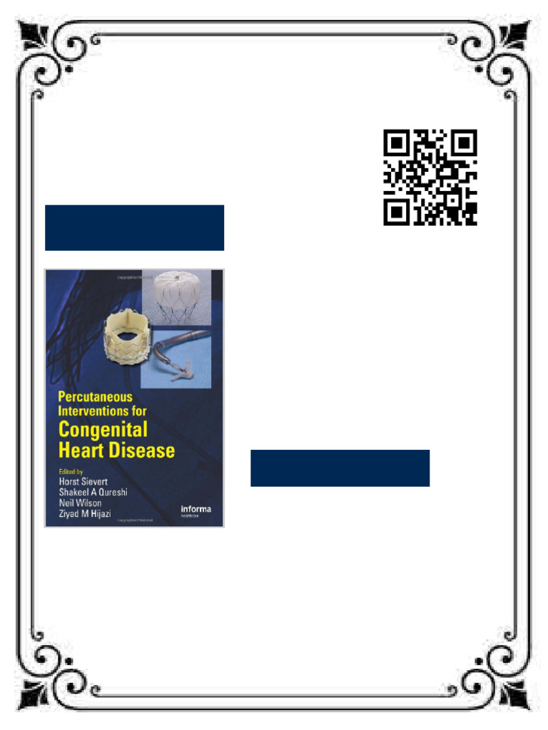 Percutaneous Interventions for Congenital Heart Disease 1st Edition ...