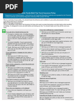 Black Account Travel Insurance Overview | PDF | Insurance