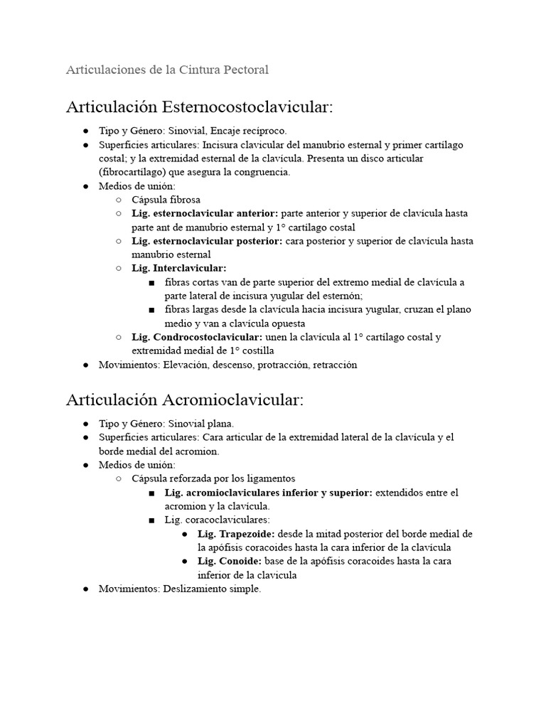 Articulaciones MMSS | PDF | Articulación | Mano