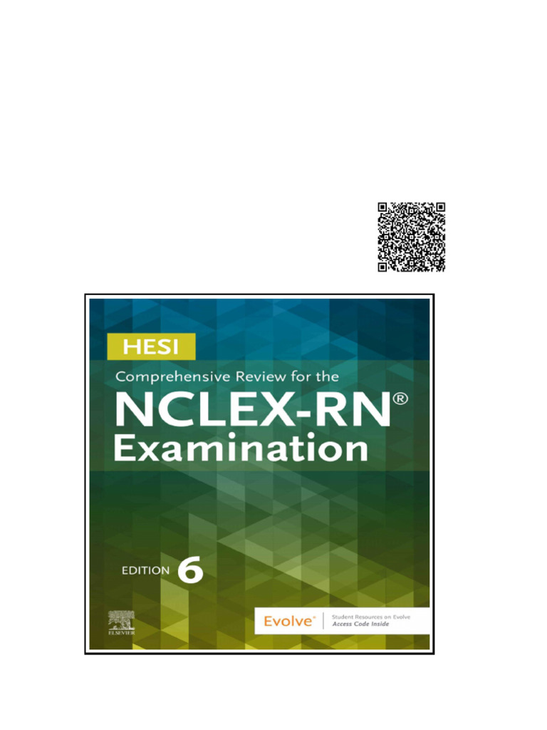 HESI Comprehensive Review for the NCLEX RN(r) Examination 6th HESI | PDF | Anthropology