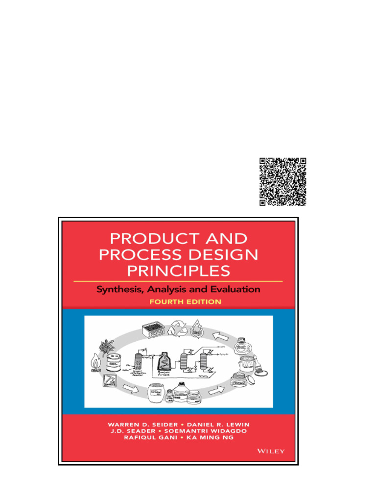 Product and Process Design Principles Synthesis Analysis 4th Warren D ...