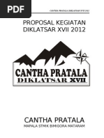 Proposal Diklatsar 2012