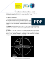 Actividad Altura Acimut