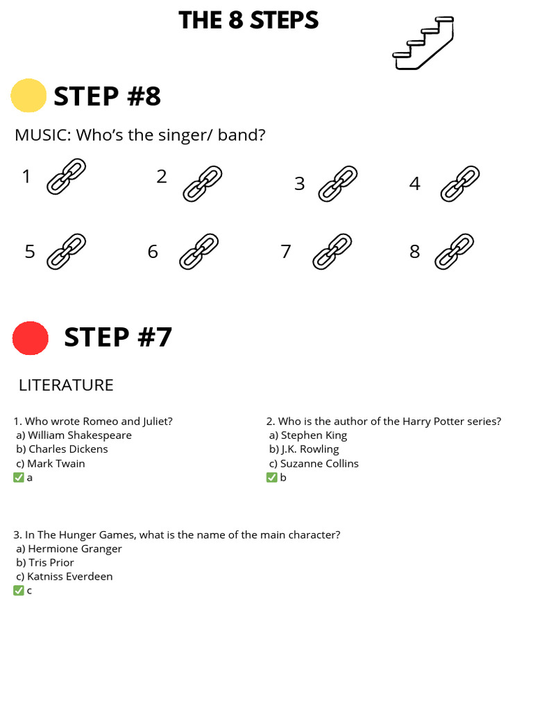 The 8 Steps | PDF
