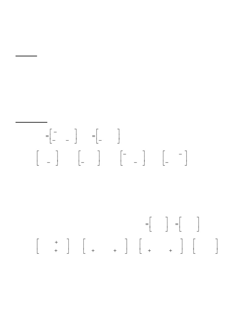 LA+ +Unit+2+and+3+Test+Review | PDF | Matrix (Mathematics) | Operator ...