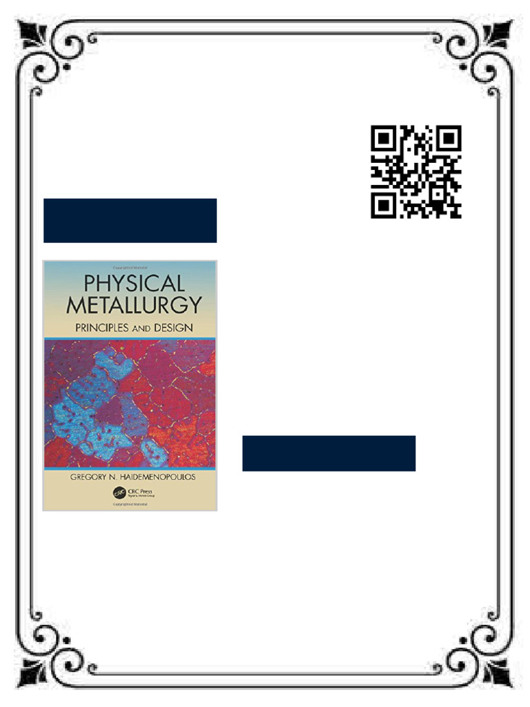 Textbookfull - Com/?p 30743: Physical Metallurgy: Principles and Design ...