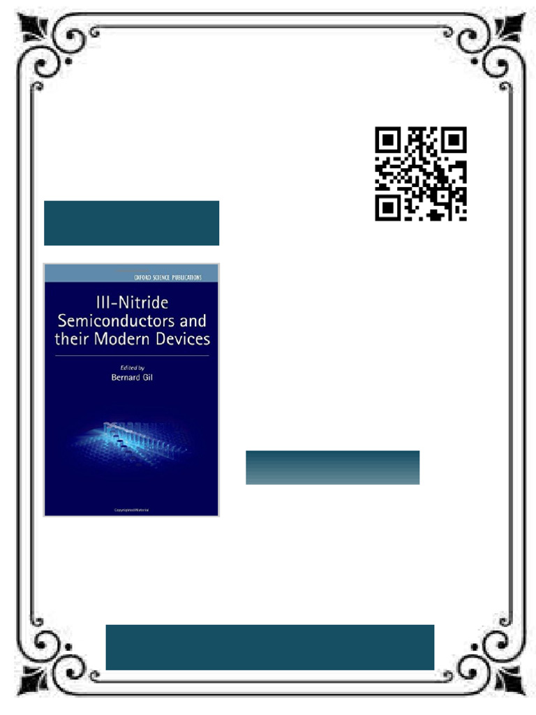 Ebookname - Com/?p 92730: III Nitride Semiconductors and Their Modern ...
