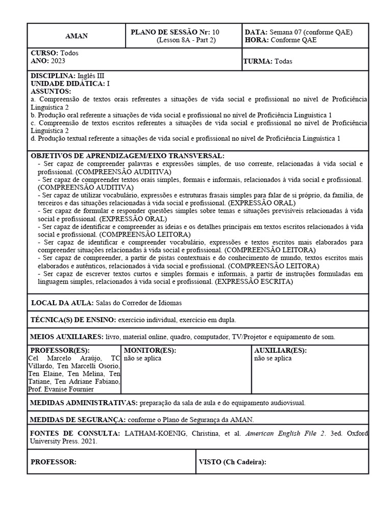 PS 10 - L8a | PDF | Linguística | Comunicação humana