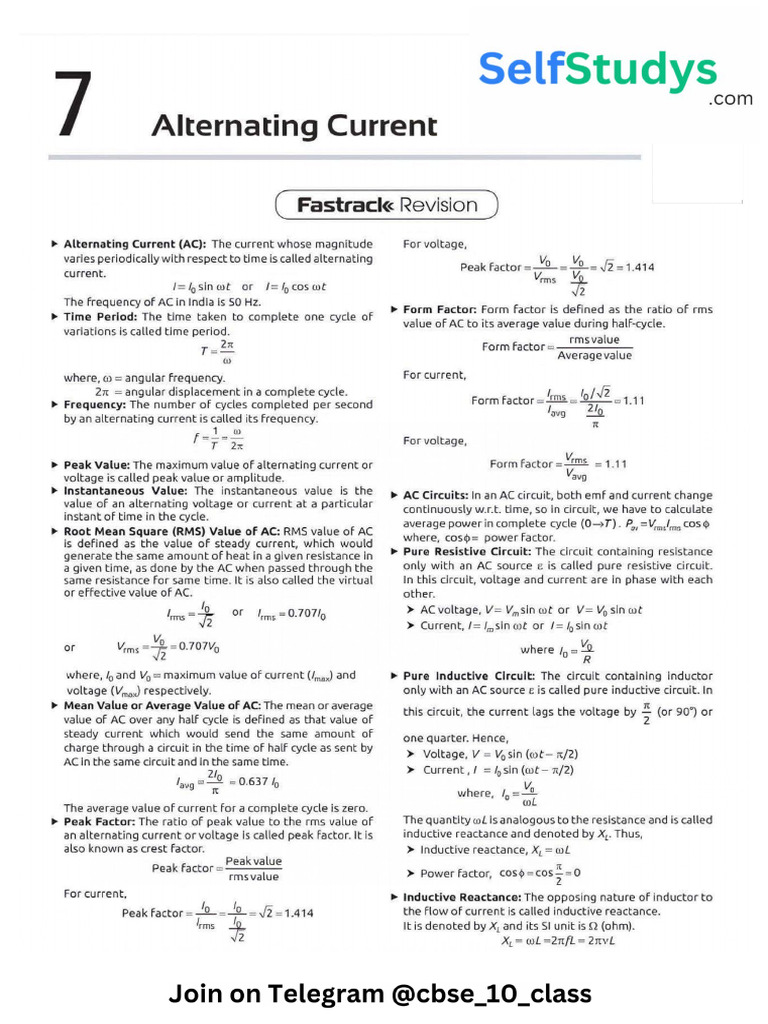 Alternating Current | PDF