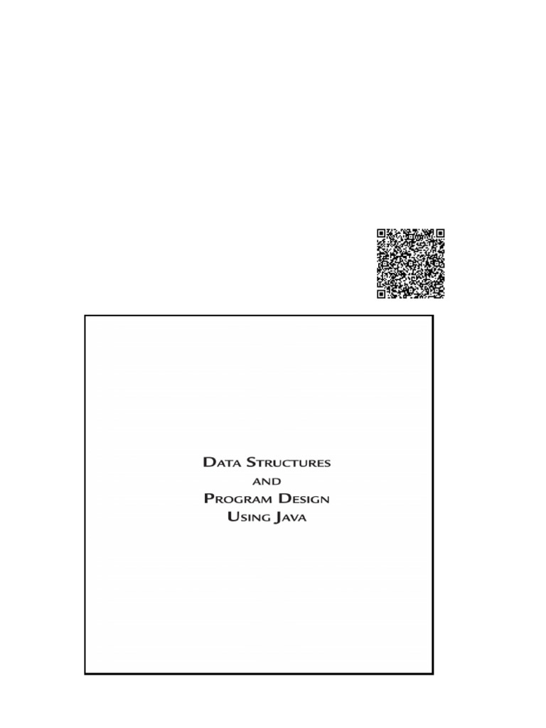 Data Structures and Program Design Using Java A Self Teaching ...