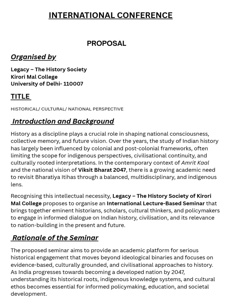 International Conference | PDF | Postcolonialism