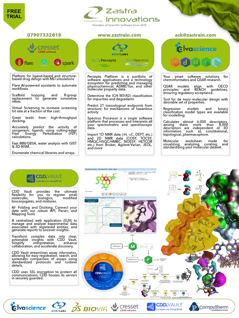 Brochure Zastra | PDF | Quantitative Structure–Activity Relationship ...