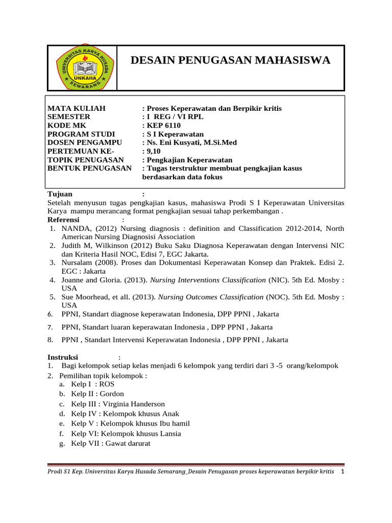 Desain Obe Reg RPL Penugasan Proskepkrit | PDF
