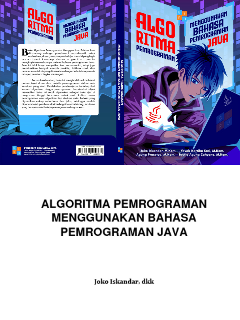 Algoritma Pemrograman Menggunakan Bahasa | PDF