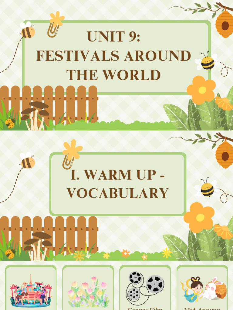 Unit 9 Festivals Round The World | PDF | Festival | Christmas
