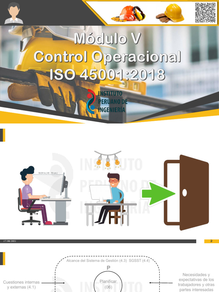 Control Operacional ISO 45001 | PDF